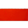 Midwest Rake Squeegee Blade, 16" L, 1/4" Notch, Rubber 79765